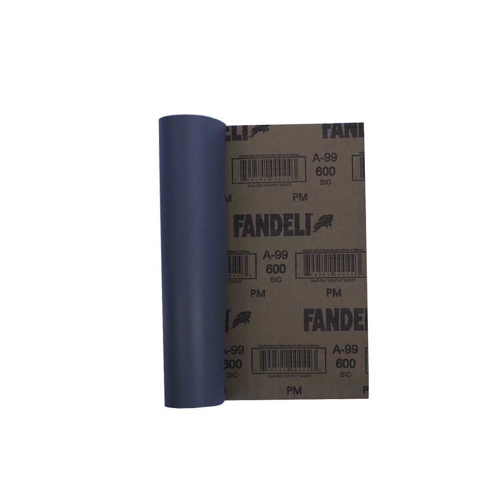 Lija para hierro a-99 600 fandeli agua 0044