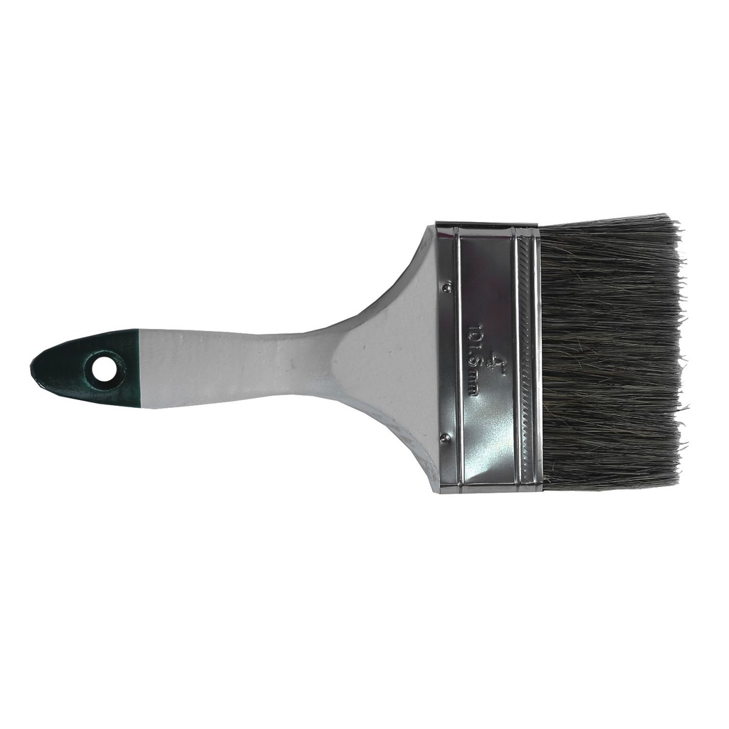 Brocha para pintar 4" mango de madera 100 111