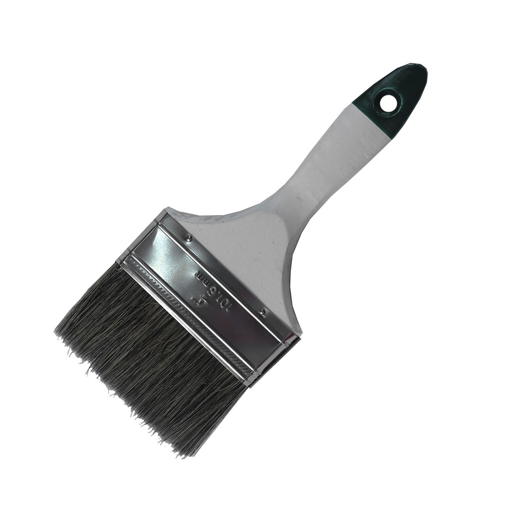 Brocha para pintar 4" mango de madera 100 111