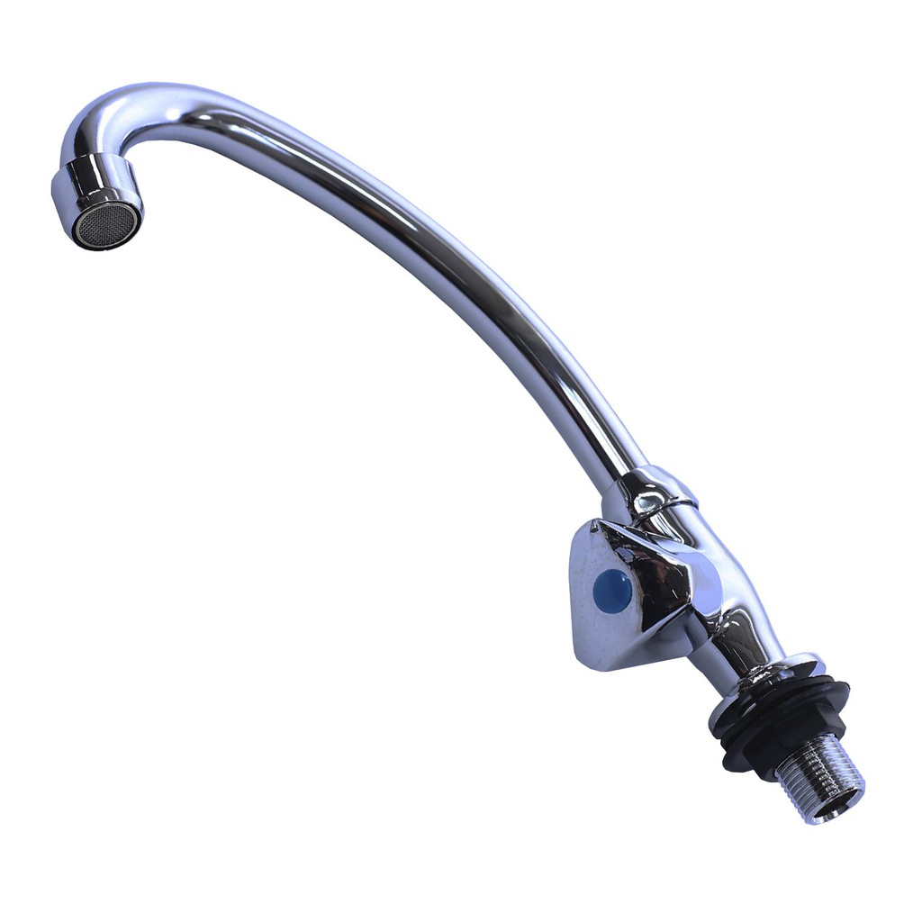 Llave individual lavamanos 1/2" geo cuello alto 034g1kd1c