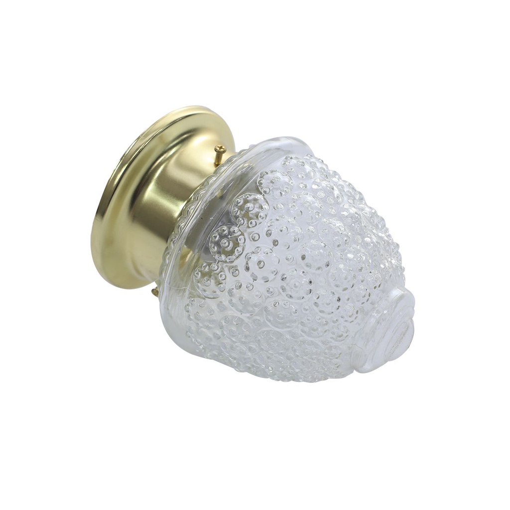 Lámpara techo 1l lumi 5040-0 bronce pulido