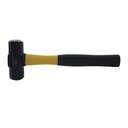 Almadana 2lb cabeza negra con mango de fibra de vidrio vikingo