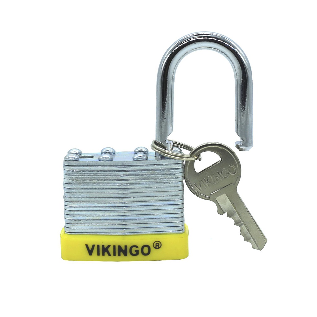 Candado vikingo 40mm laminado 8/lp40 cromo pulido