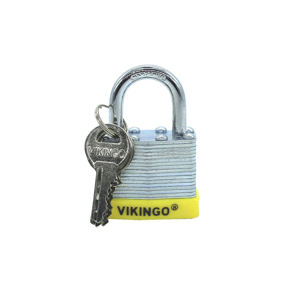 Candado vikingo 40mm laminado 8/lp40 cromo pulido