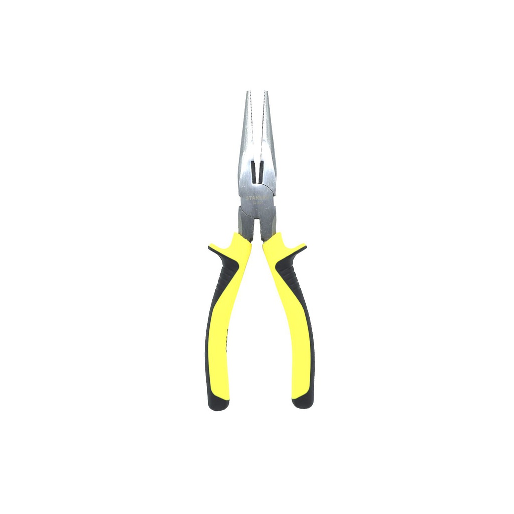 Tenaza punta 8" stanley 84-625 forro / negro / amarillo