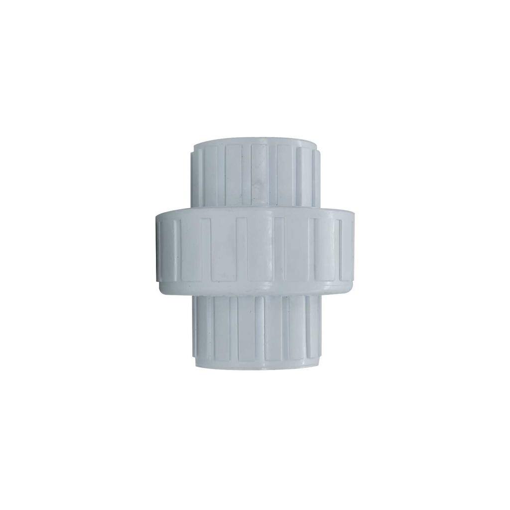 Union pvc universal 1.1/2" sin rosca ld-820 blanca