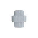 Union pvc universal 1.1/2" sin rosca ld-820 blanca