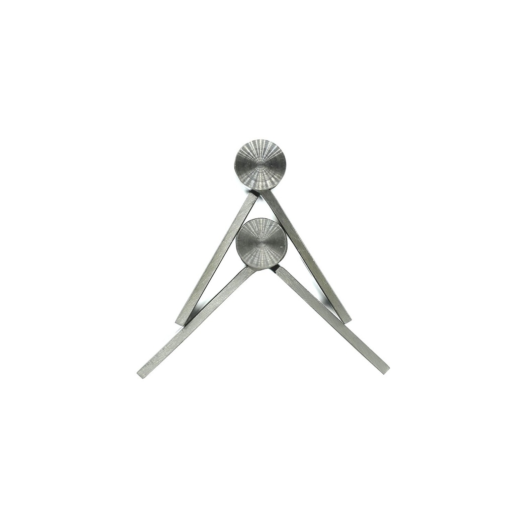 Bisagra becusa 4"x4" inoxidable con tornillo 31340 niquel