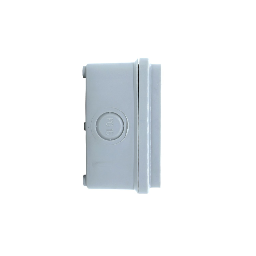 Caja electrica plástica de registro 100x100x55mm 222a