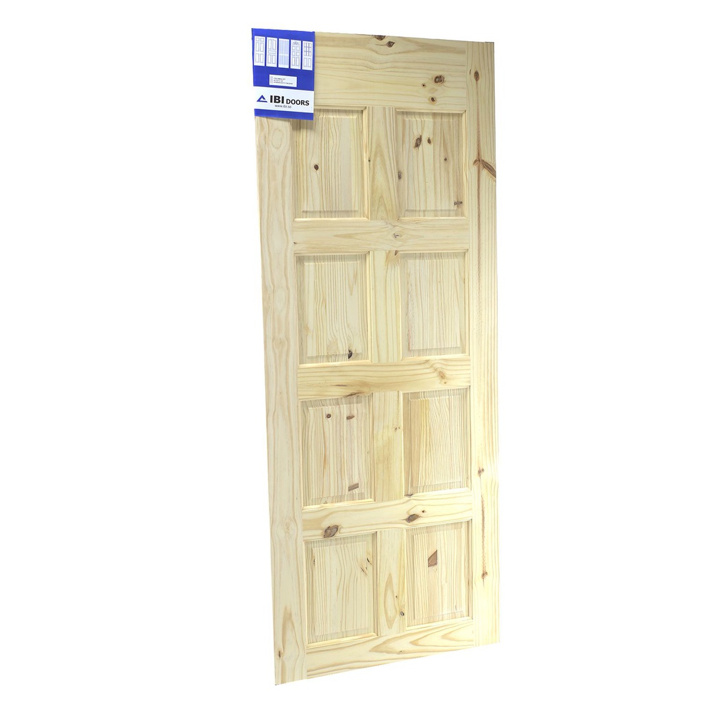 Puerta madera colonial 8p 32"