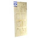 Puerta madera colonial 8p 32"
