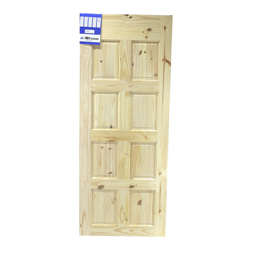 Puerta madera colonial 8p 32"