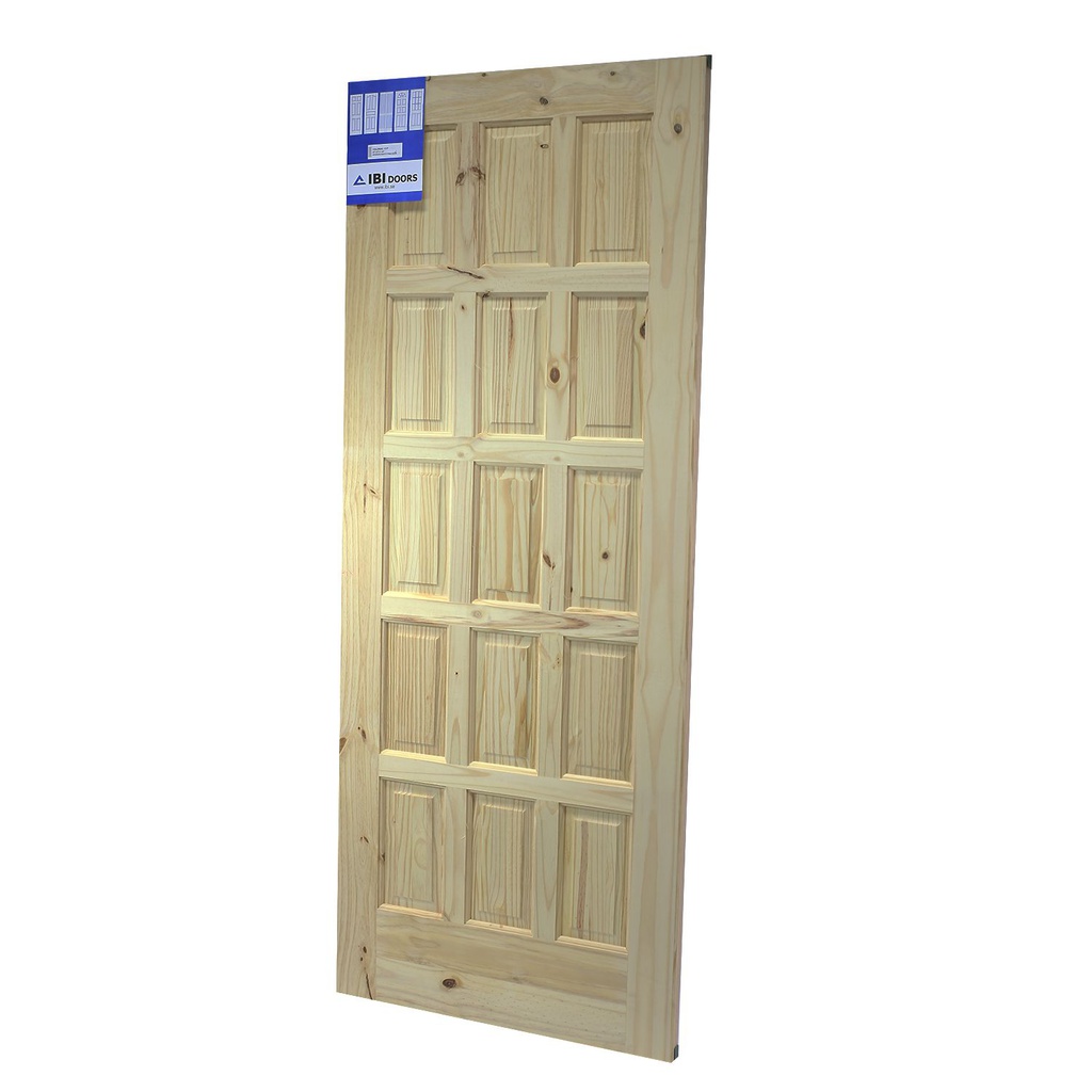 Puerta madera colonial 15p 32"