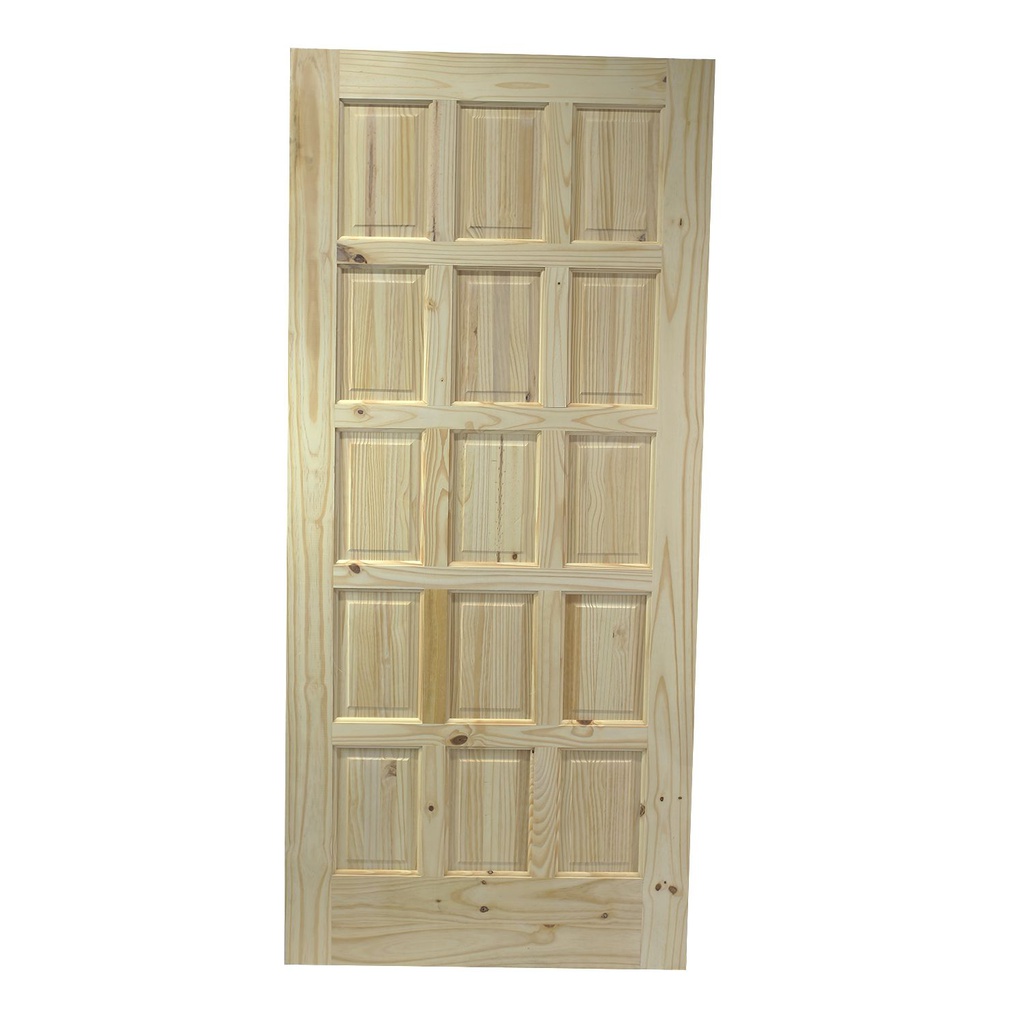 Puerta madera colonial 15p 36"