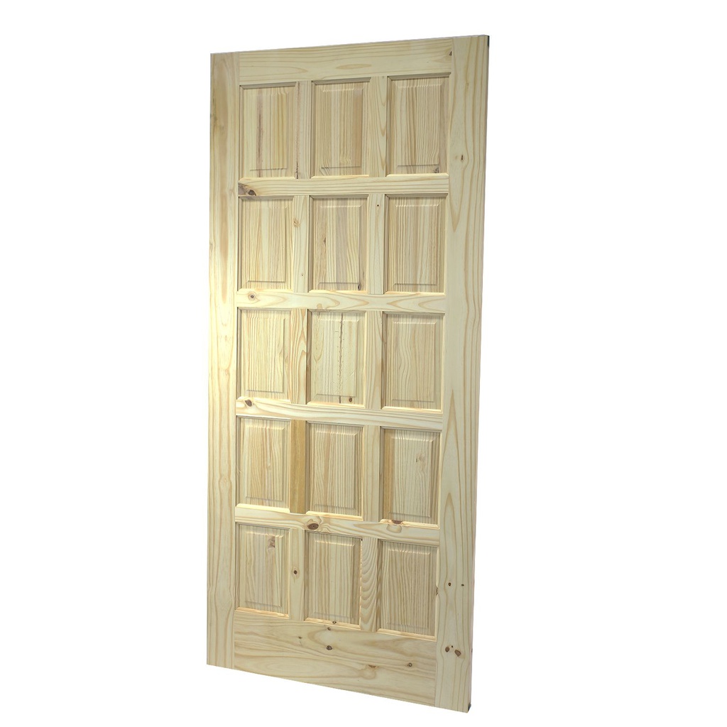 Puerta madera colonial 15p 36"