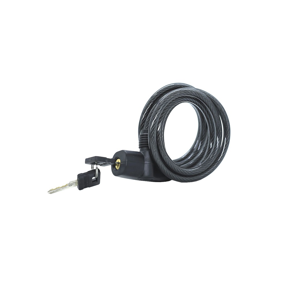 Candado cable master 6' forro plastico 8126d