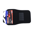 Alfombra de tela para carro 4 piezas abro cm8001 negra