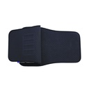 Alfombra de tela para carro 4 piezas abro cm8001 negra