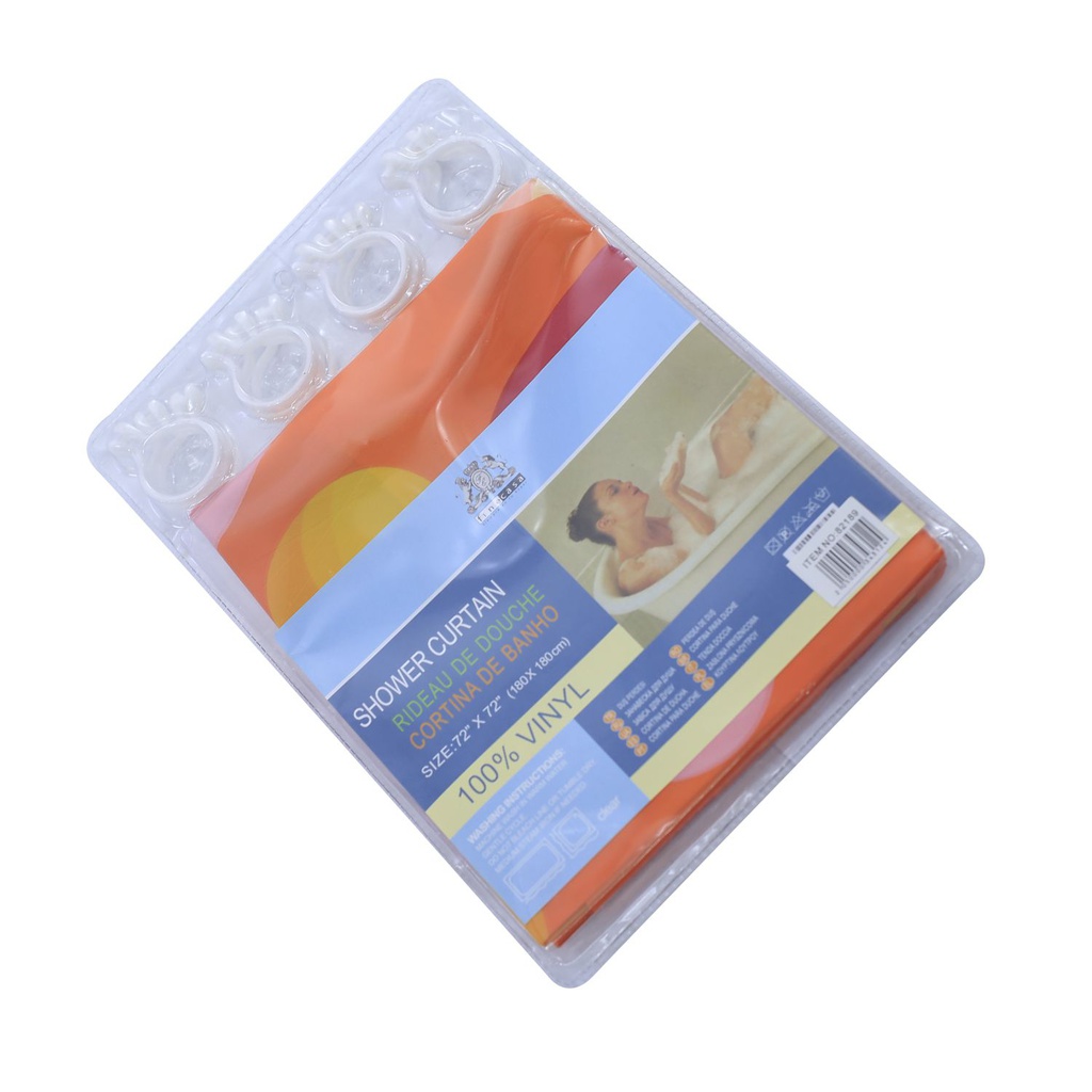 Cortina para baño 72x72" rod3017-b varios diseños