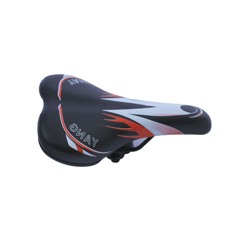 Montura bicicleta 24cm yang negro / rojo / gris