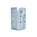 Caja electrica metal ul 2x4" 3/4" 8a 1.6mm