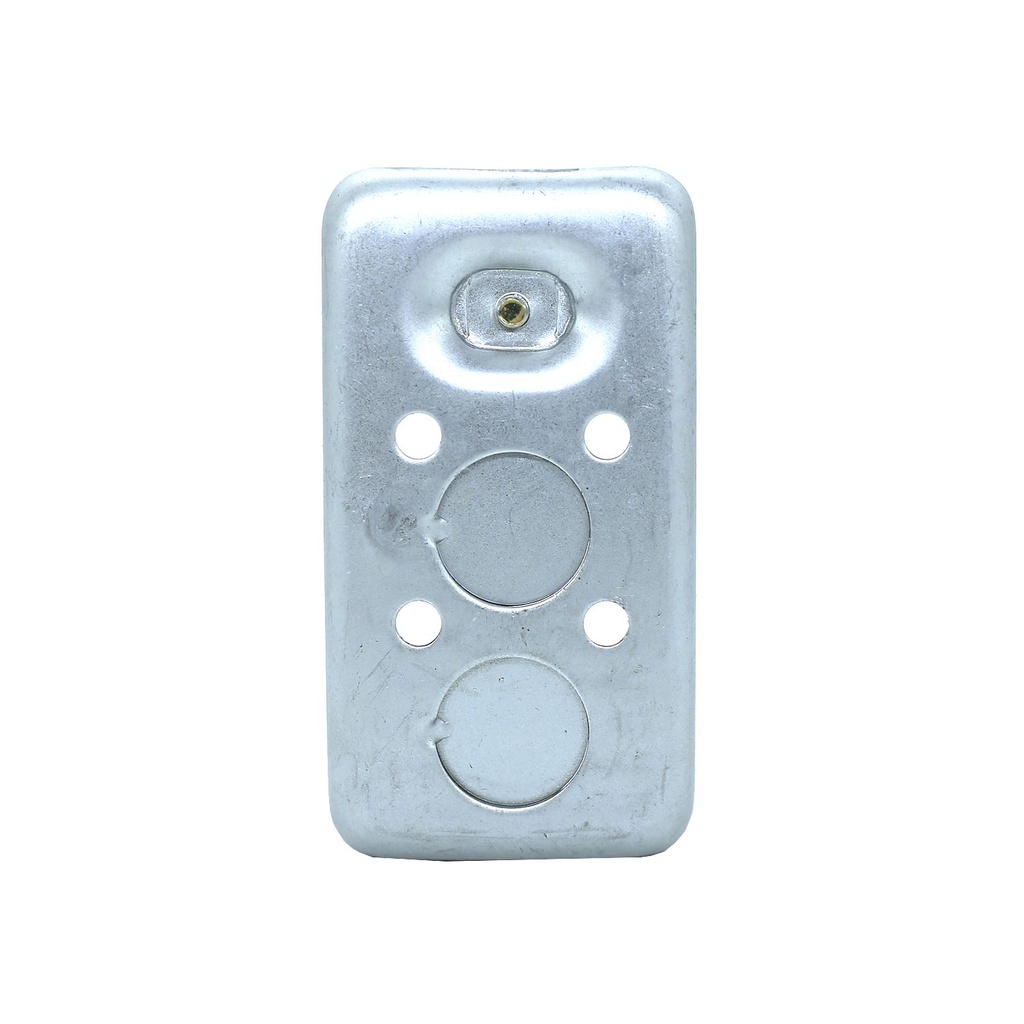 Caja electrica metal ul 2x4" 1/2x3/4" 1.6mm