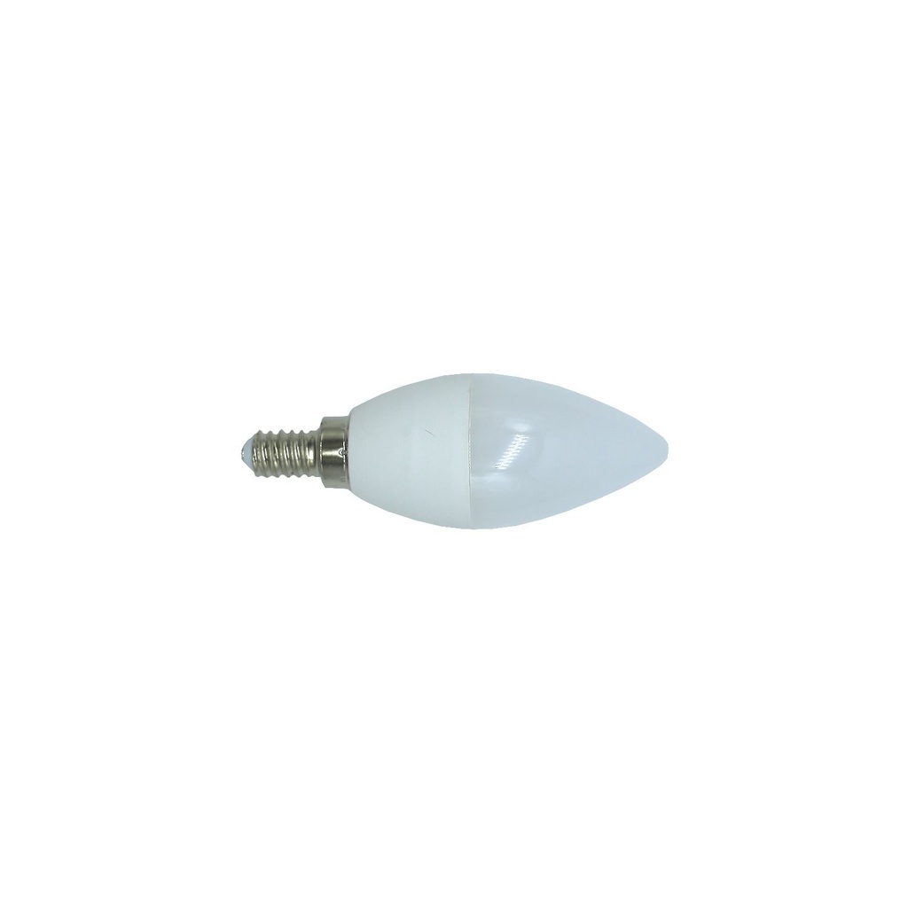 Bombillo led 5w e12 6500k mund c37 blanco
