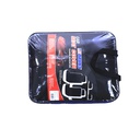 Forro asiento carro 10pc csc28682 negro / gris