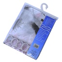 Cortina para baño 180x180cm peva cs1706 varios diseño