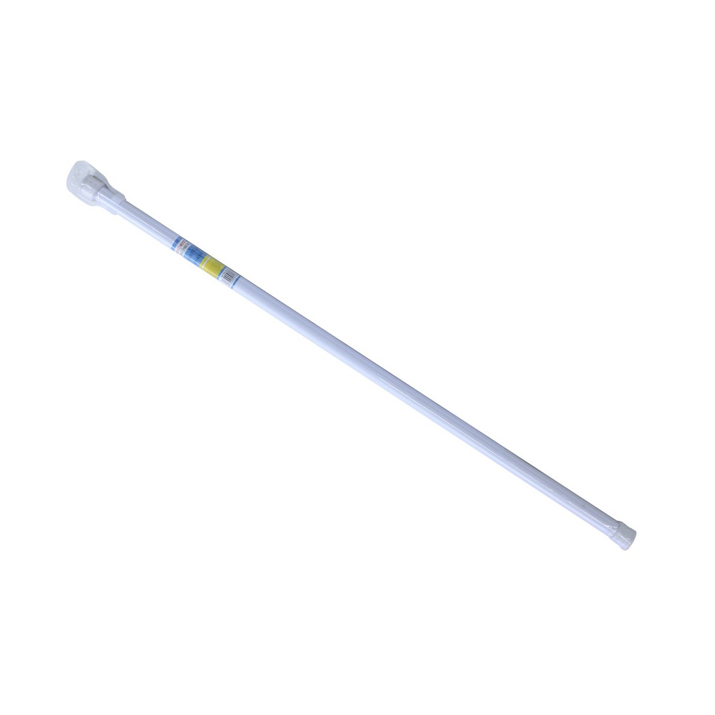 Cortinero metalico para baño 42-72" blanco