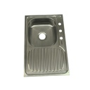 Lavatrasto emprotable 80x50x15cm 1c 850l sin accesorios