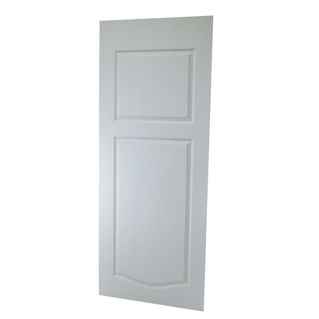 Puerta madera hdf 2p 32"x80" 10263 blanco