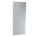 Puerta madera hdf 2p 32"x80" 10263 blanco