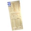 Puerta madera colonial 5p 32"
