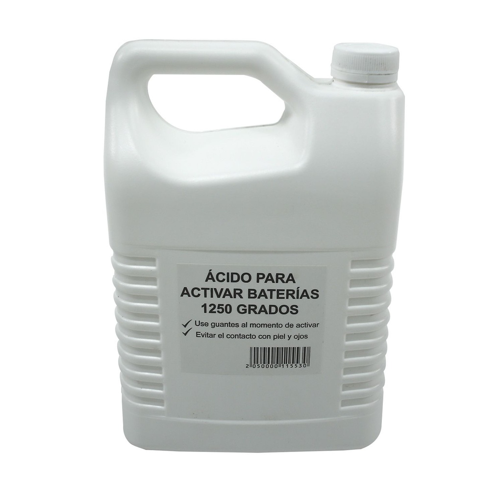 Acido para bateria carro 1-gln a1250