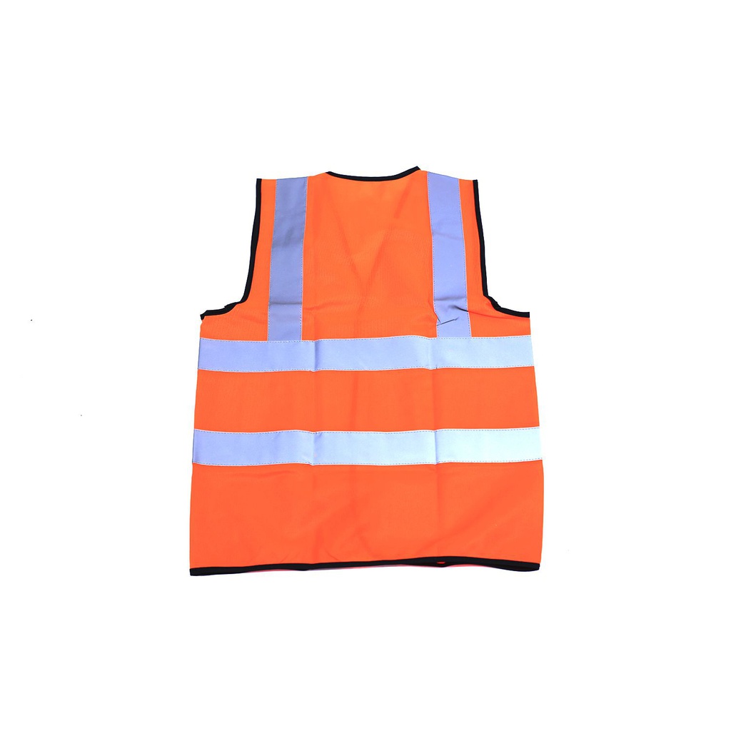 Chaleco reflectivo m 50x57cm lm-v012 anaranjado / gris