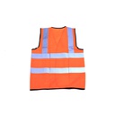 Chaleco reflectivo m 50x57cm lm-v012 anaranjado / gris