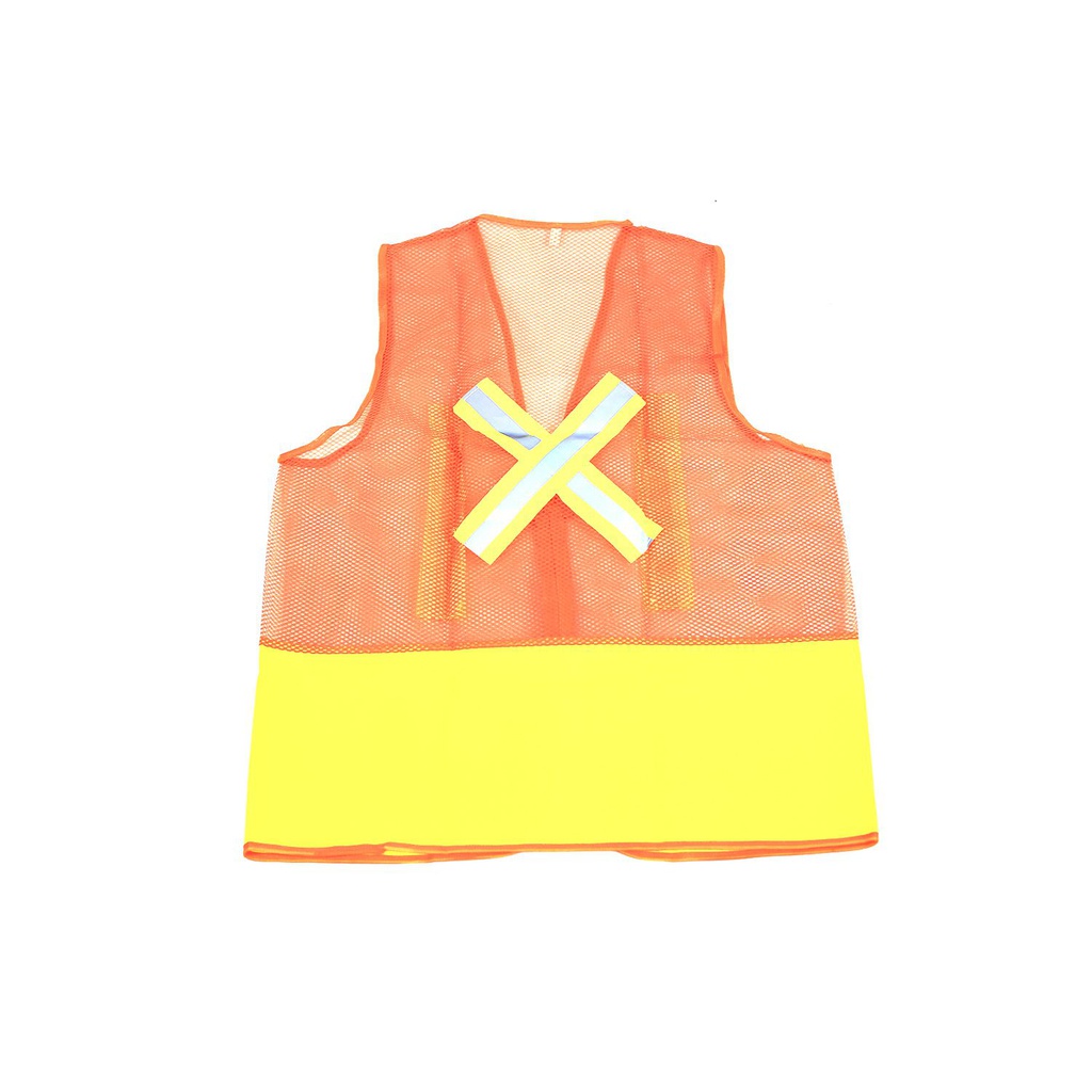 Chaleco reflectivo xl lm-v017 anaranjado transparente