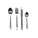 Cubiertos 16pc acero inoxidable lu04-16 blister