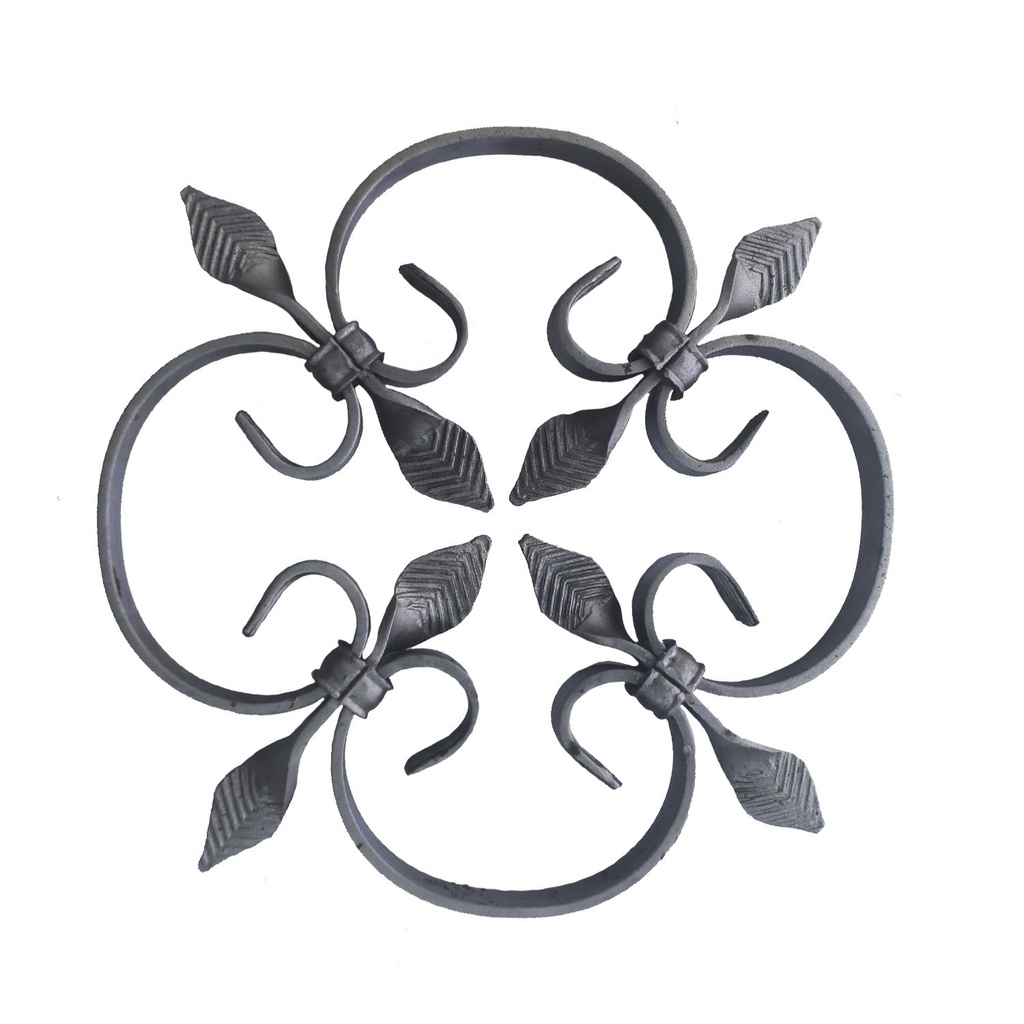 Decoracion para balcon forma de flor 4x20x250mm 42817