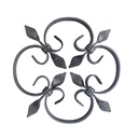 Decoracion para balcon forma de flor 4x20x250mm 42817