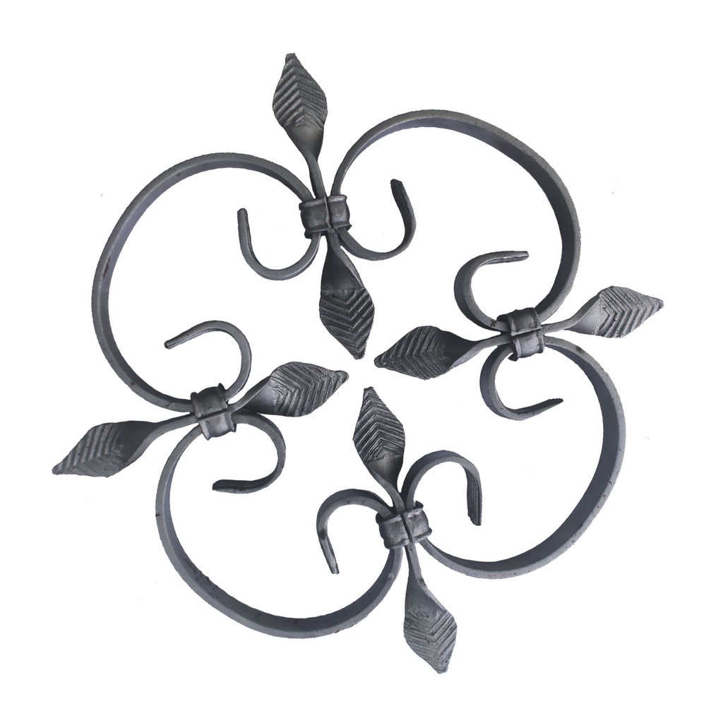 Decoracion para balcon forma de flor 4x20x250mm 42817