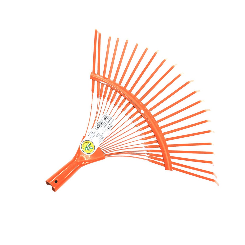 Escobilla jardin 22t metal sin palo 77837/221