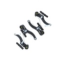 Espuela bici mtb tipo v taiwan 998p negra