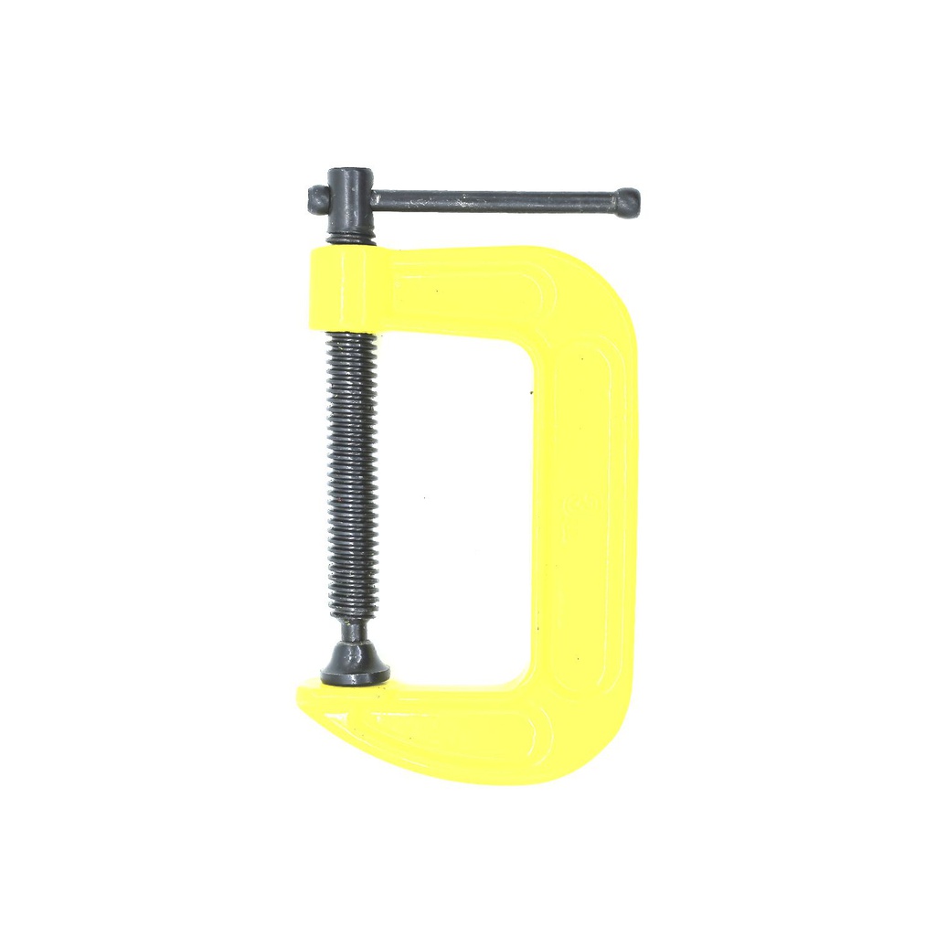 Prensa sargento 3" tipo "g" vikingo amarillo/ negro