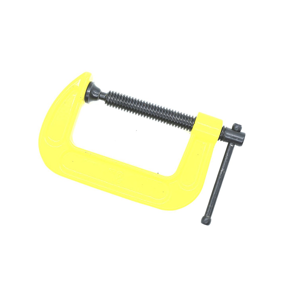 Prensa sargento 3" tipo "g" vikingo amarillo/ negro