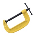 Prensa sargento 4" tipo "g" vikingo amarillo/ negro