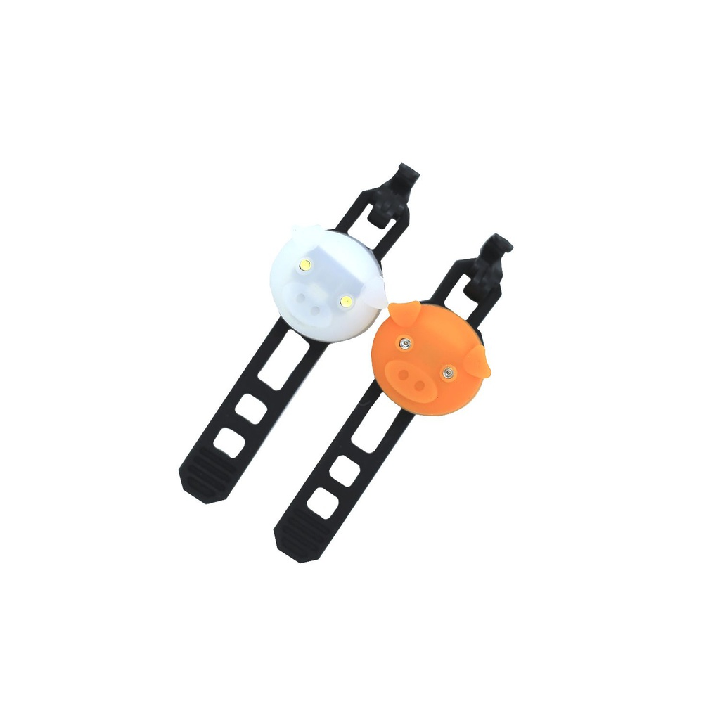 Reflectivo bici stop 2pc led jy339p blanco/rojo