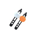 Reflectivo bici stop 2pc led jy339p blanco/rojo