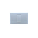 Switch sencillo empotrable 3v aguila 1001w b
